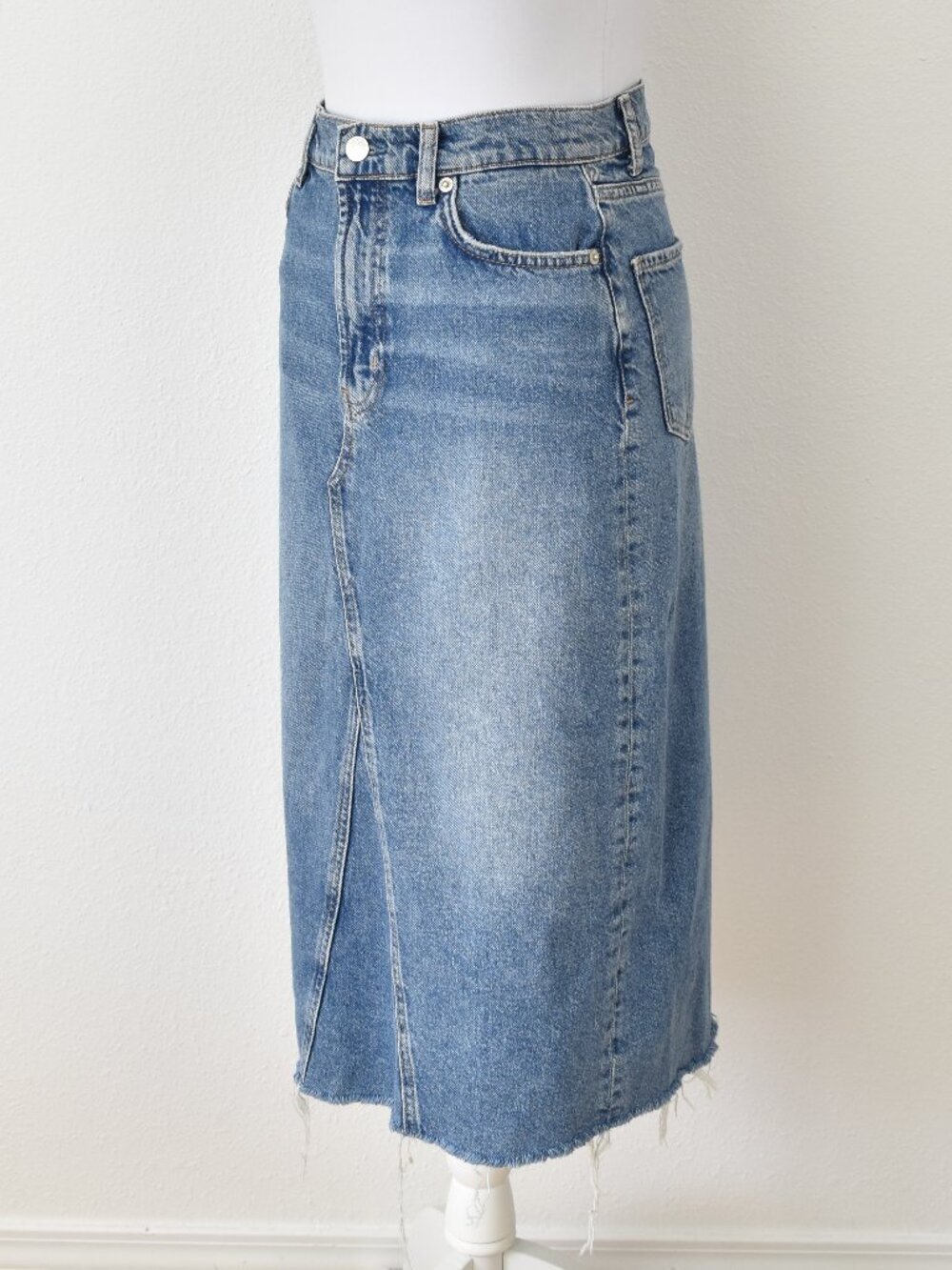 Rails Highland Denim Midi Skirt - 24 - Picture 3 of 10